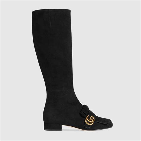 gucci suede knee high boots|Gucci boots vsco.